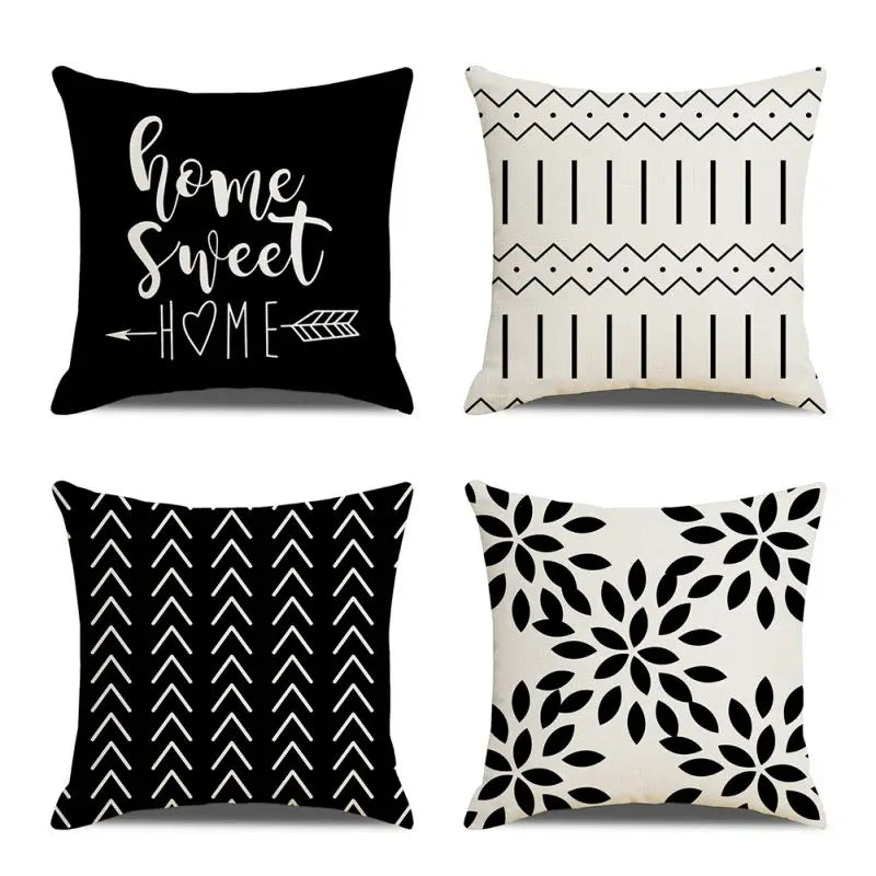 Pillow Covers 4 Pcs - 8 Colors