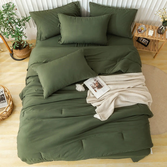 Sheet Set with Comforter - 5/7 Pcs