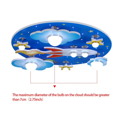 Airplane and Globe LED Light