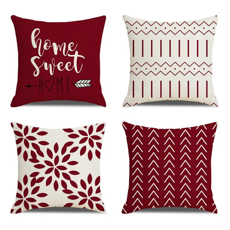 Pillow Covers 4 Pcs - 8 Colors