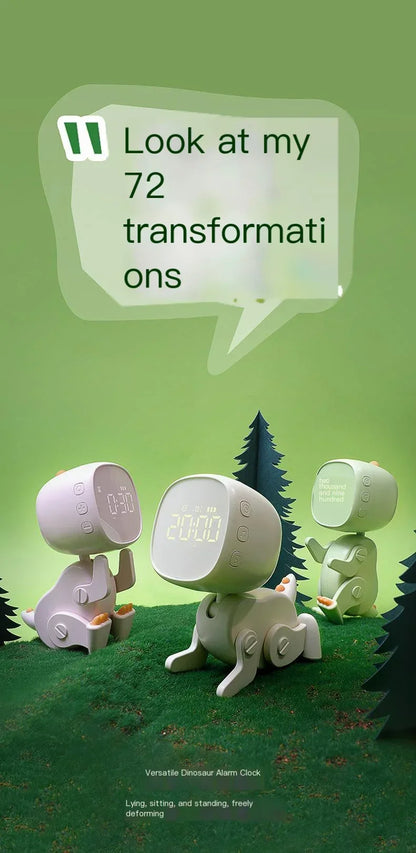 Dinosaur Clock in 3 Colors