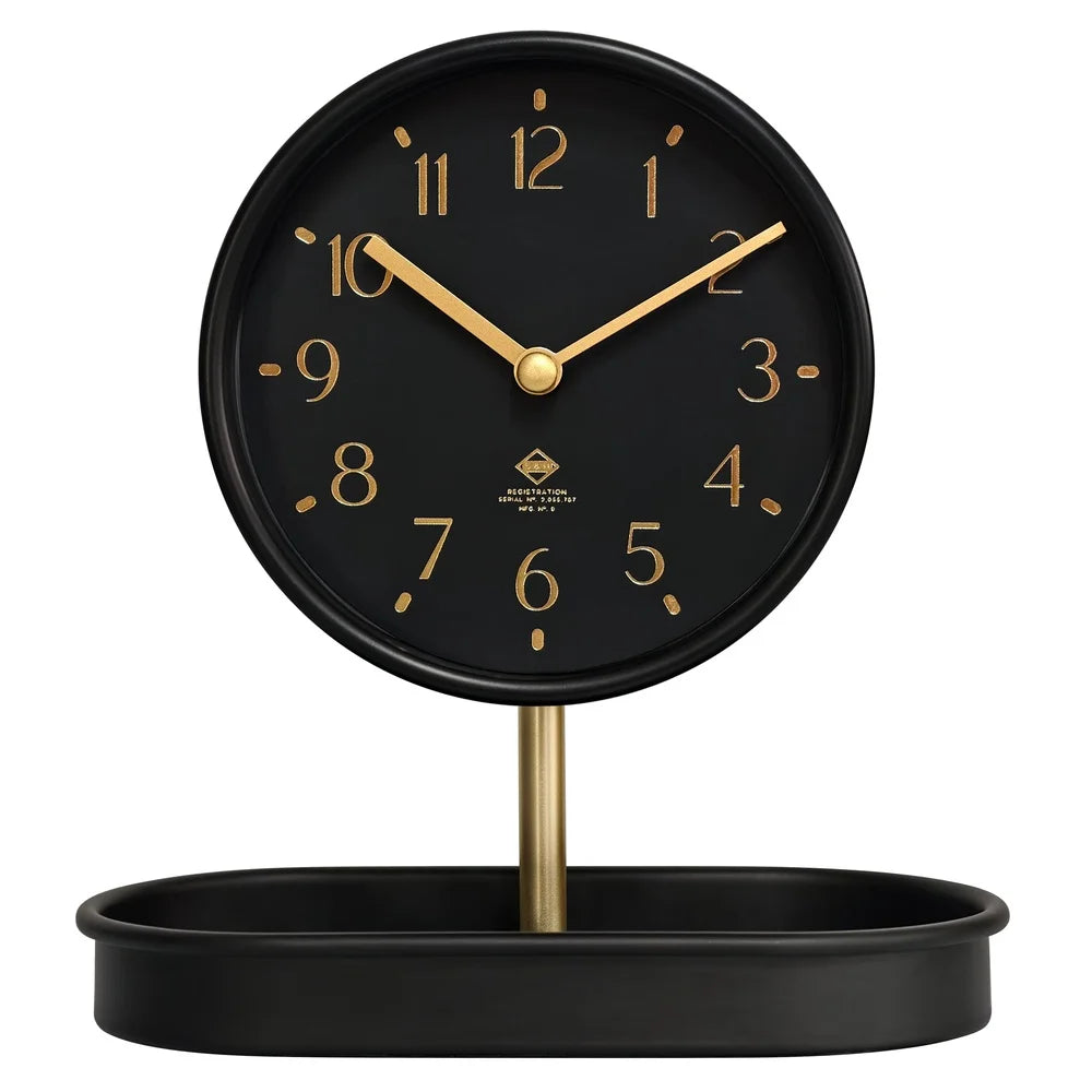 Trinket Tray Tabletop Clock