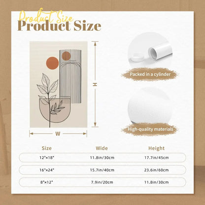 Wall Art Canvas - 3 Sizes