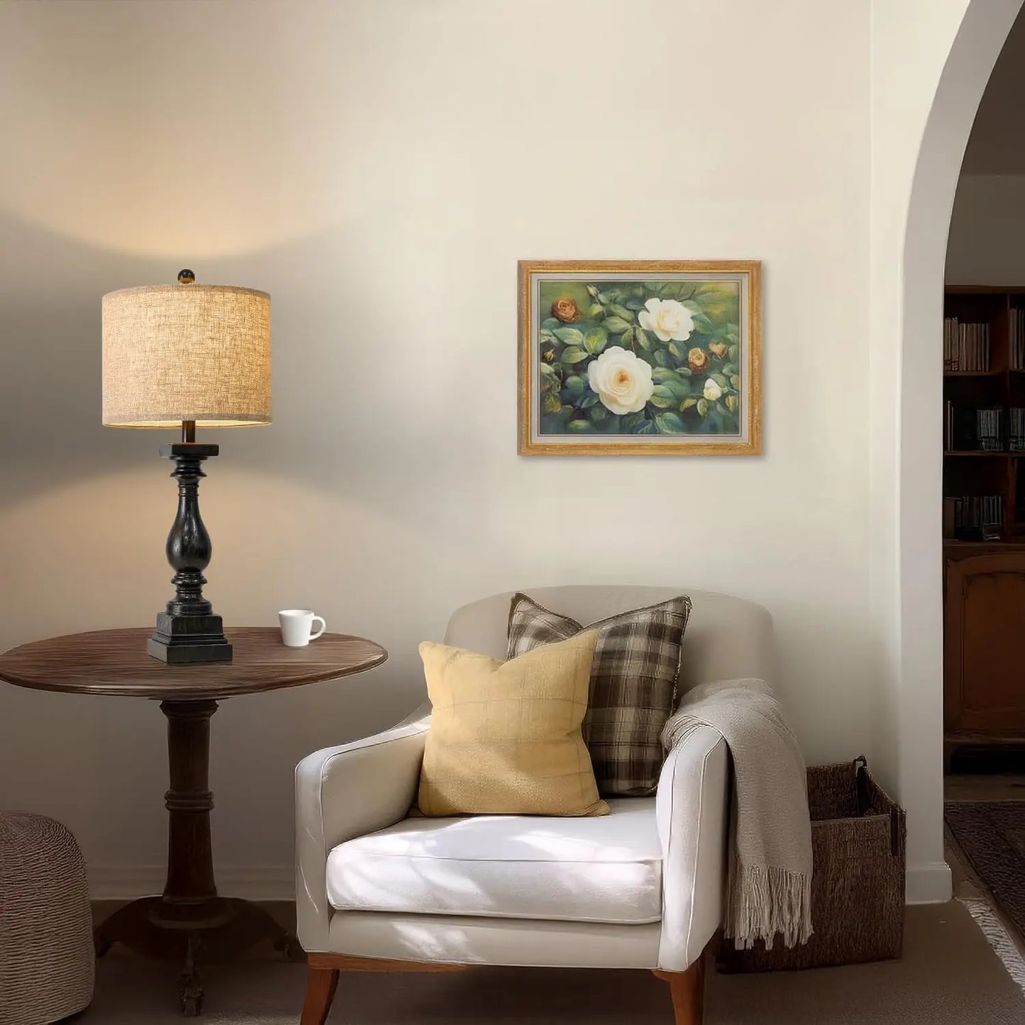 27" Table Lamps Set of 2 with USB Outputs