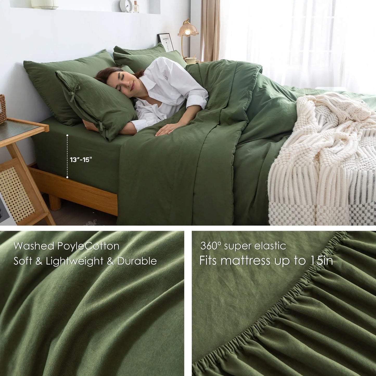 Sheet Set with Comforter - 5/7 Pcs