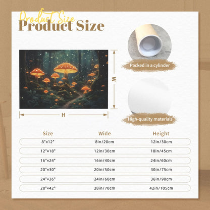 Mushroom Magic Wall Art