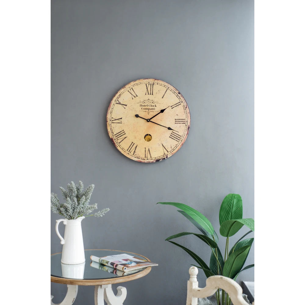Wall Clock,  Vintage - 2 Designs