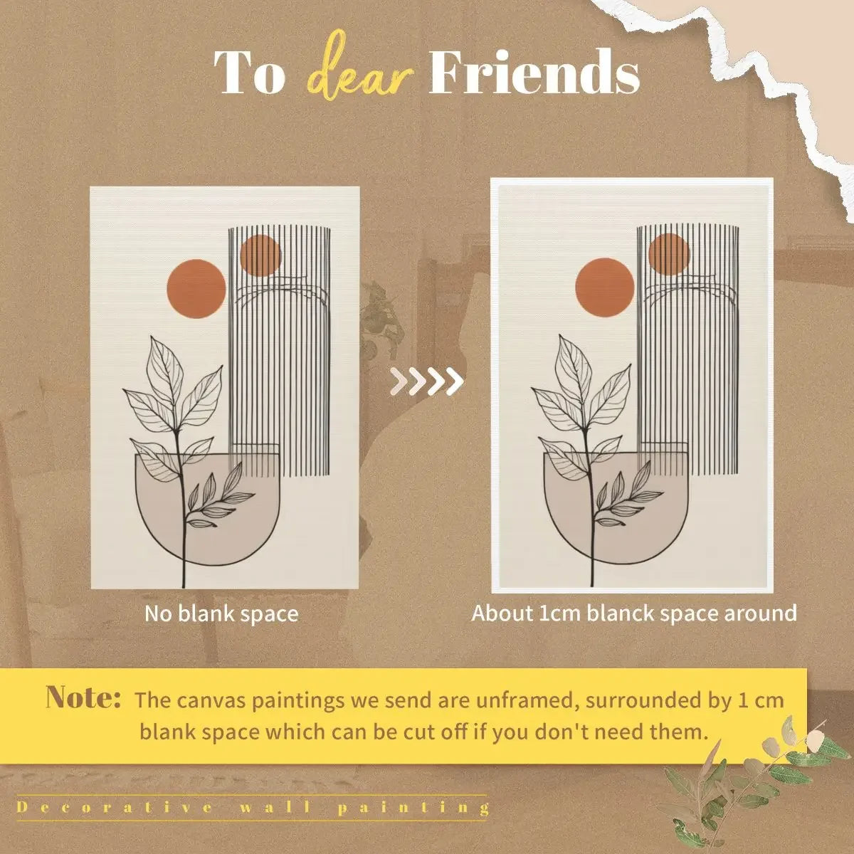 Wall Art Canvas - 3 Sizes