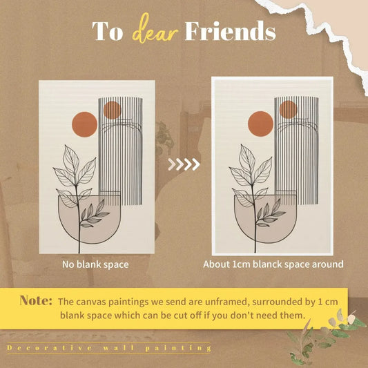 Wall Art Canvas - 3 Sizes