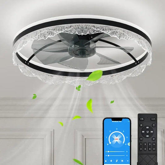 Ceiling Fan with LED Light – 3 Sizes
