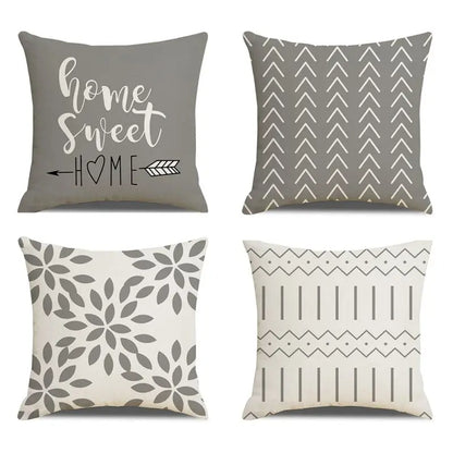 Pillow Covers 4 Pcs - 8 Colors