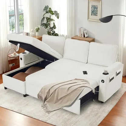 Sofa - L Shaped, Chaise, Sleeper