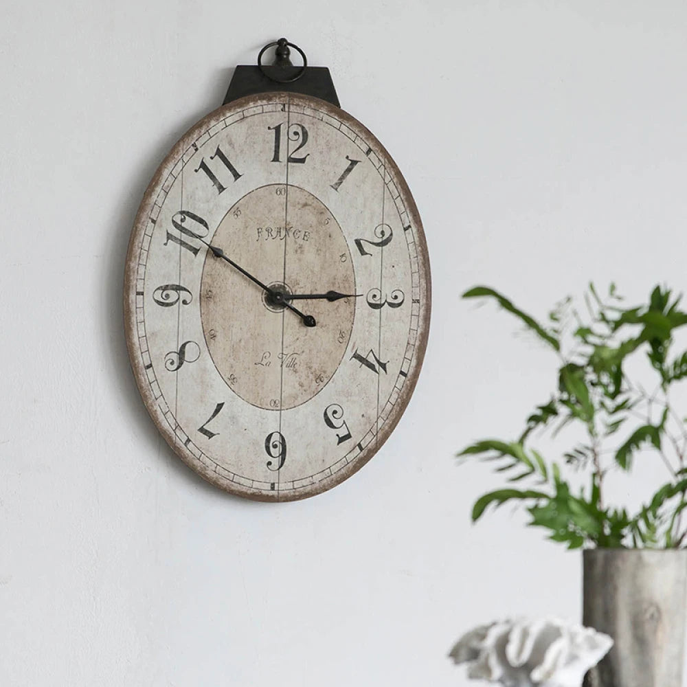 Wall Clock,  Vintage - 2 Designs