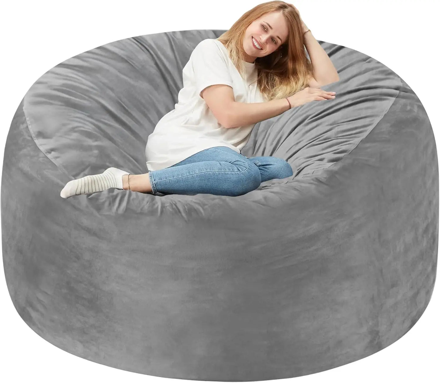 5FT Comfy Bean Bag / Memory Foam Filled