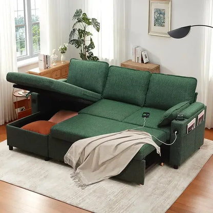 Sofa - L Shaped, Chaise, Sleeper