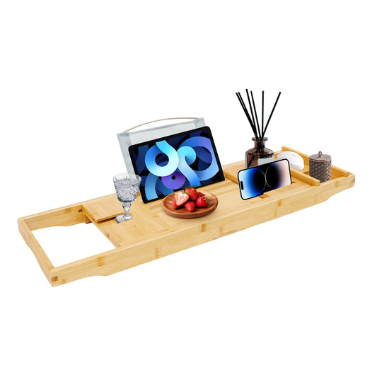 Bamboo Expandable Bath Tray