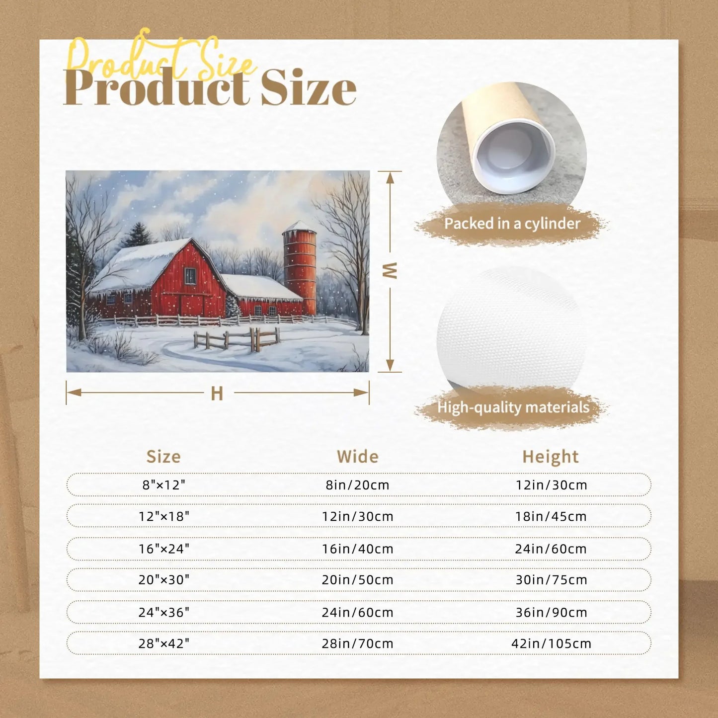 Red Barn Canvas Wall Art