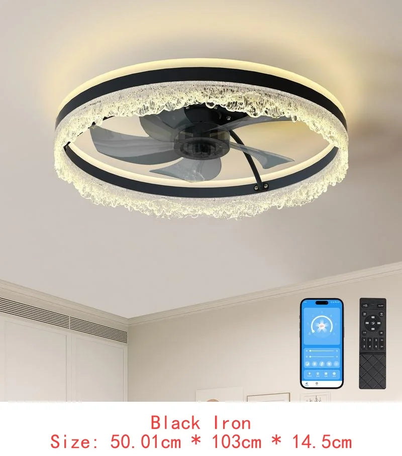 Ceiling Fan with LED Light – 3 Sizes