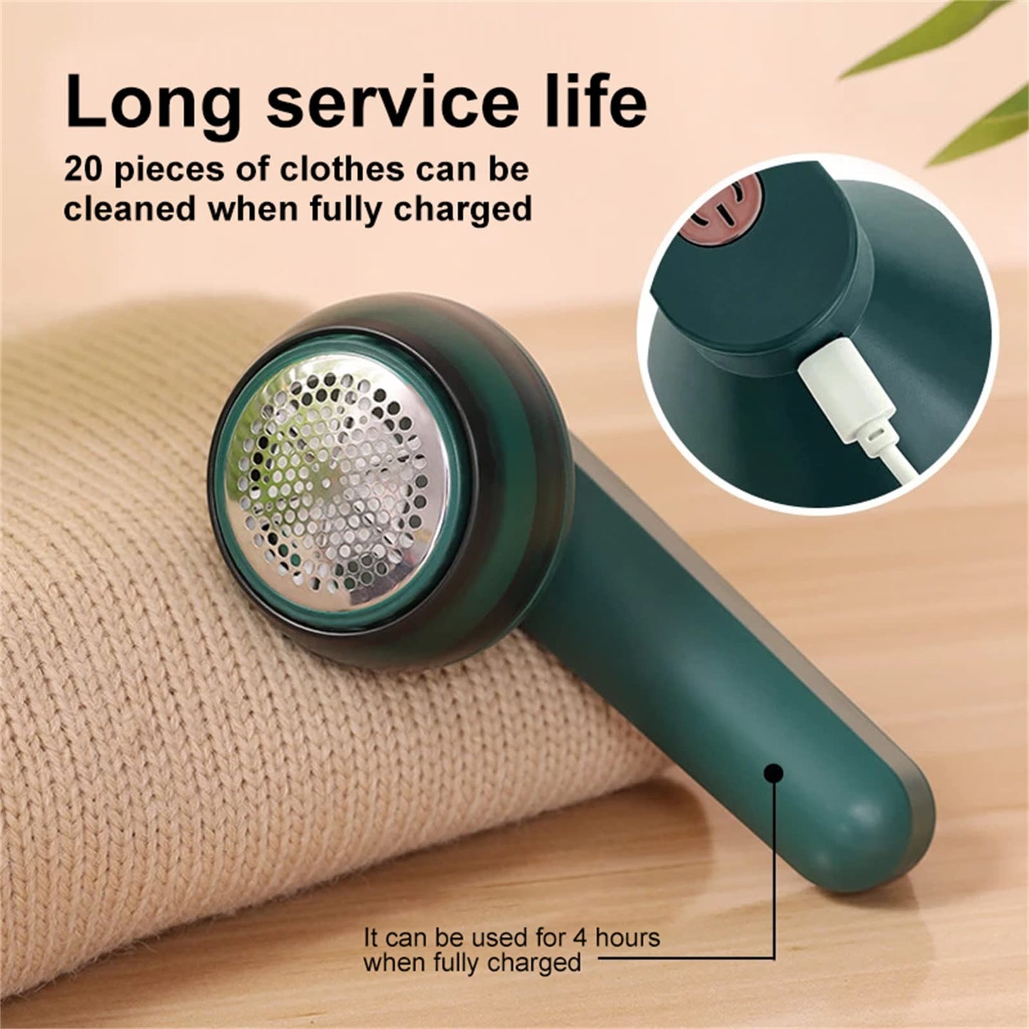 Rechargeable Electric Lint Remover 